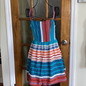 Junior Stripped Dress size Medium